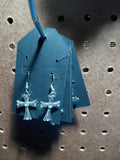 cross earrings