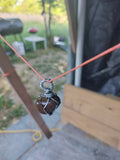 Handmade Wire-Wrapped Stone Pendant Necklace Charm